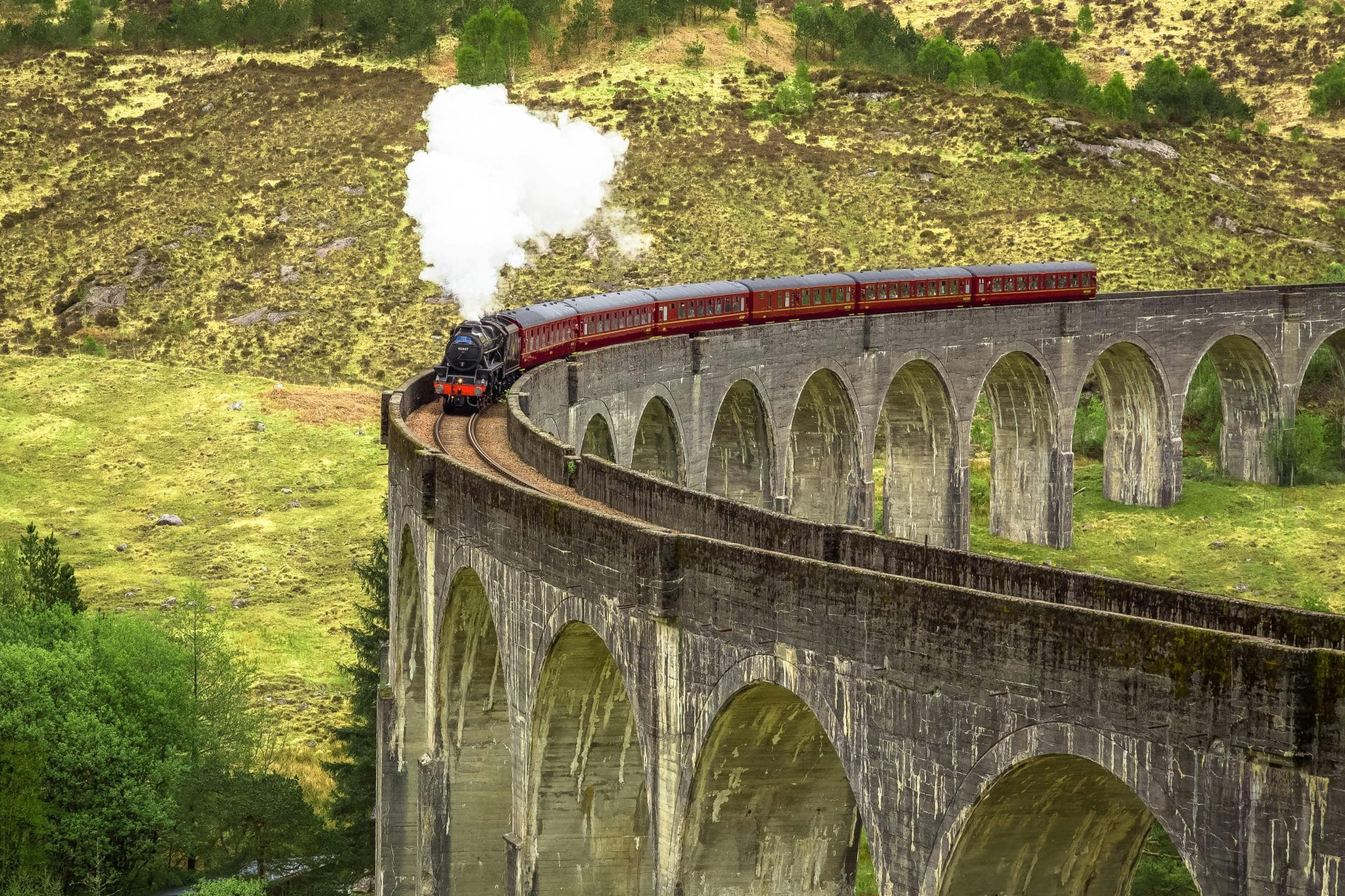 Scottish Highlands: Harry Potter Train + Tour from Edinburgh - 1